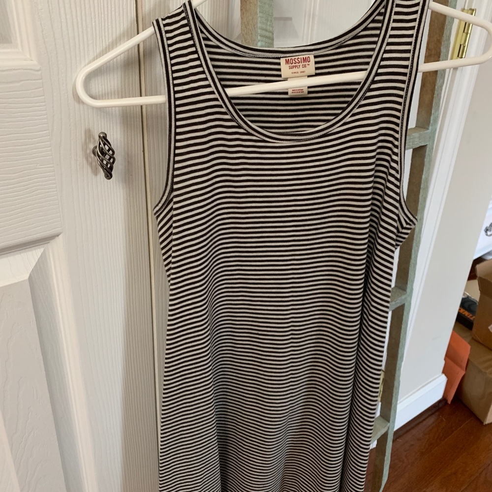 Striped T-shirt dress
